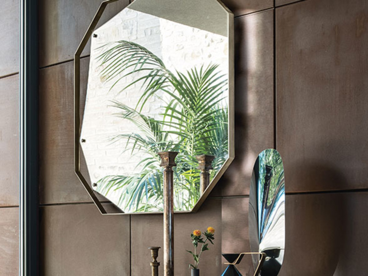 Voir Au Dela Du Reflet Du Miroir
