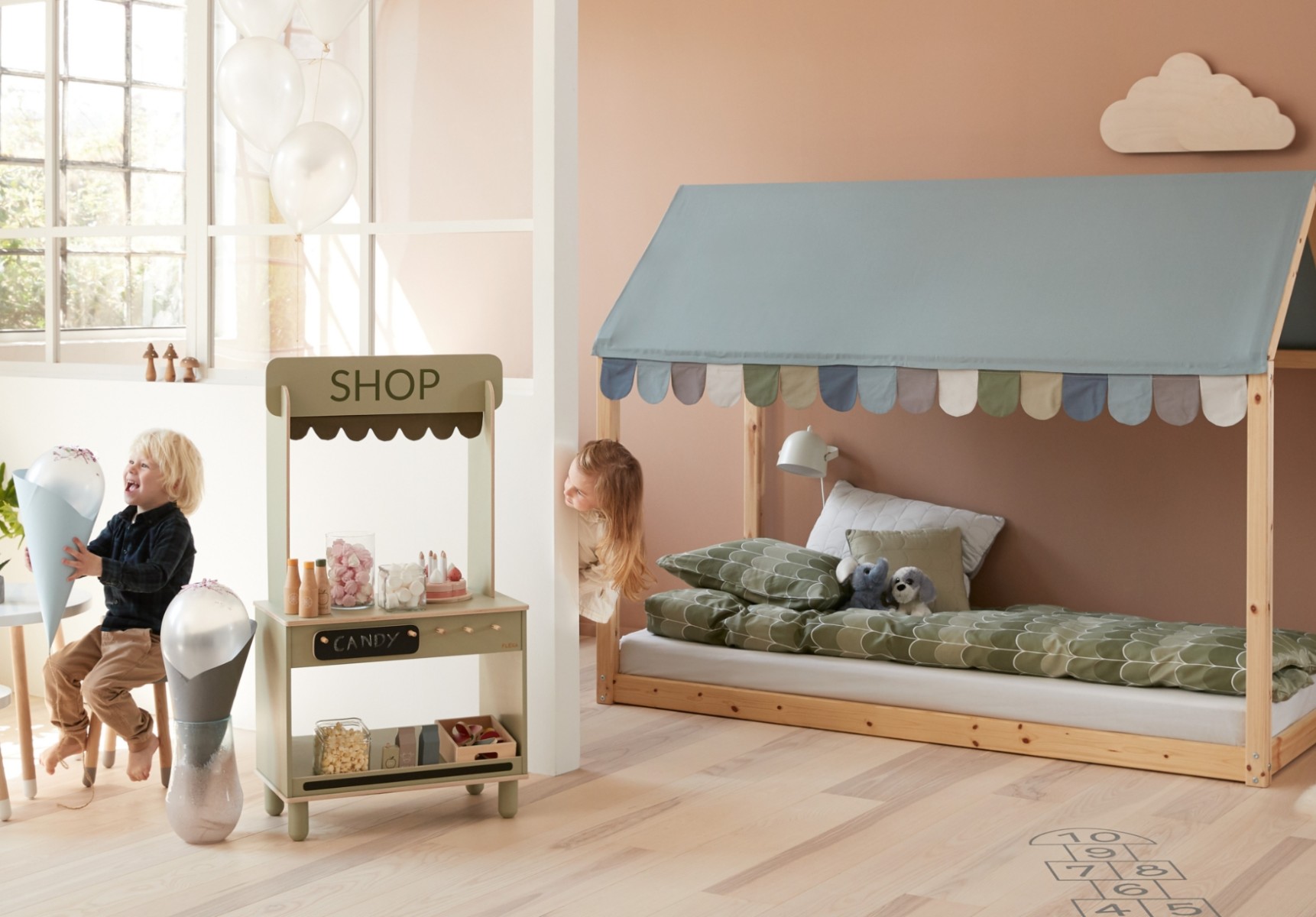 Des objets déco adorables pour une chambre enfant pleine de