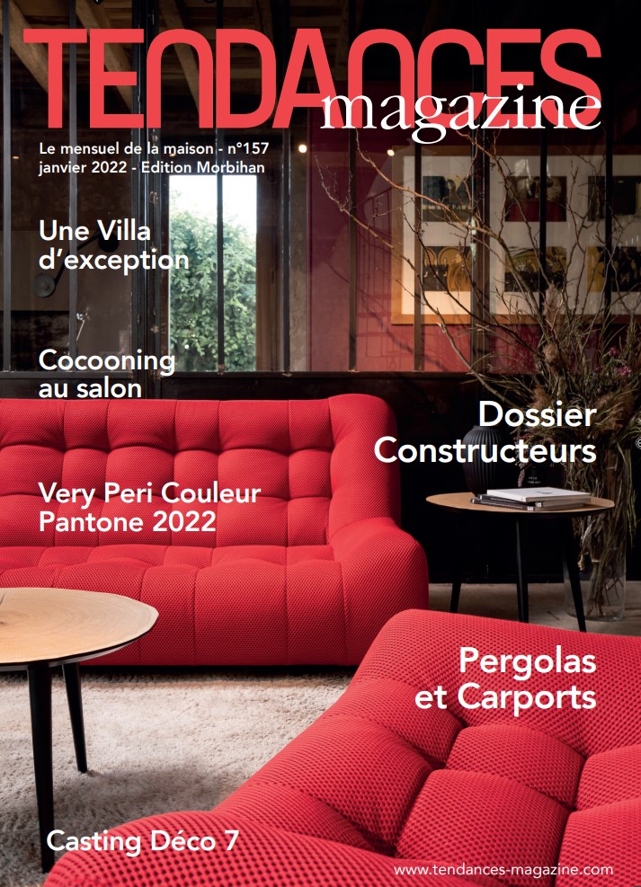 TENDANCES MAGAZINE Magazine Deco Maison Couv Edition janvier 2022
