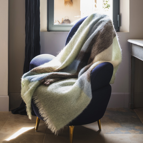 Tendances Magazine Magazine Deco Maison BRUN DE VIAN TIRAN Bleu