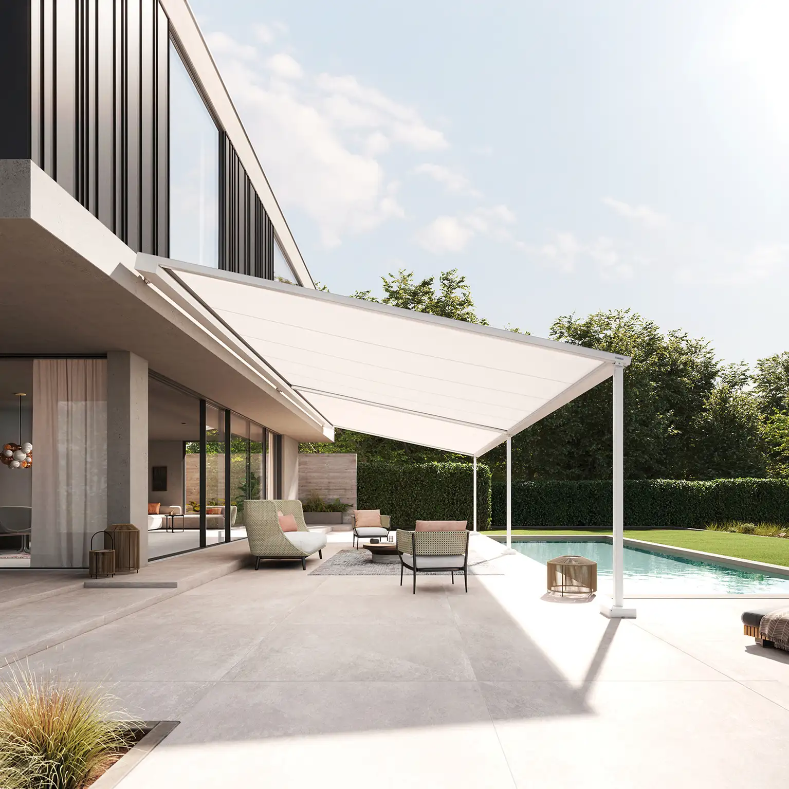 Tendances Magazine Magazine Deco Maison MARKILUX Markilux Pergola Style 02 Tendances Magazine Magazine Deco Maison MARKILUX Markilux Pergola Style 02