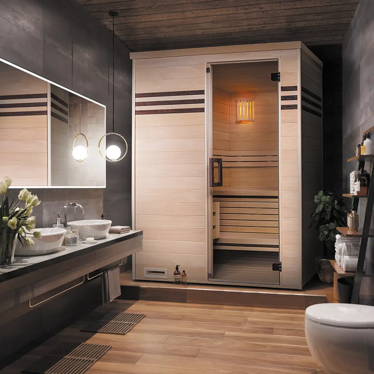 Tendances Magazine Magazine Deco Maison Sauna Aquilus