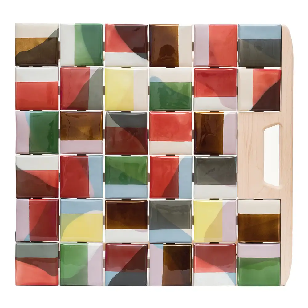 Tendances Magazine Magazine Deco Maison Tile Side Table 1c ©Deniz Guzel Courtesy Galerie Kreo