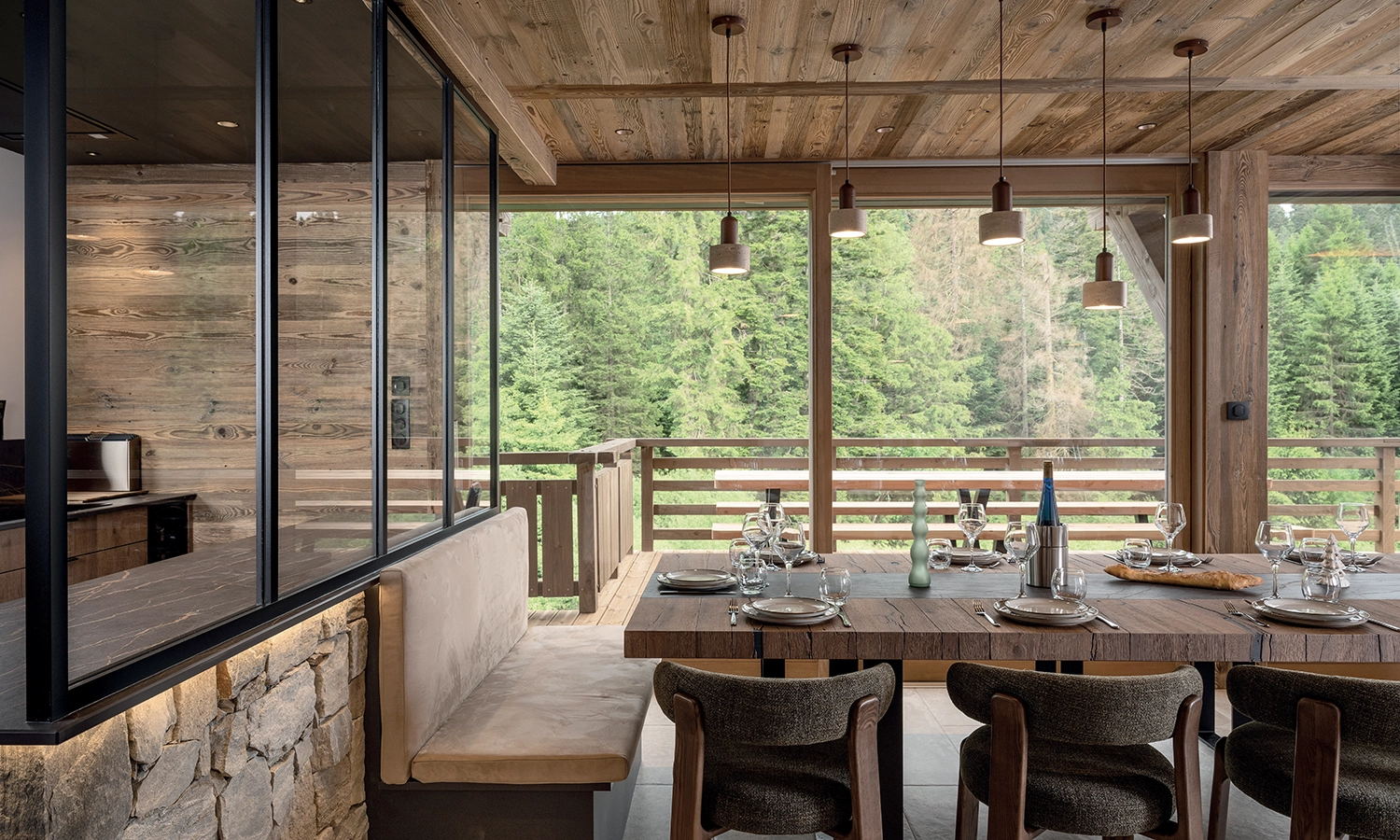 Tendances Magazine Magazine Deco Maison Forest Lodge 6 HD 1