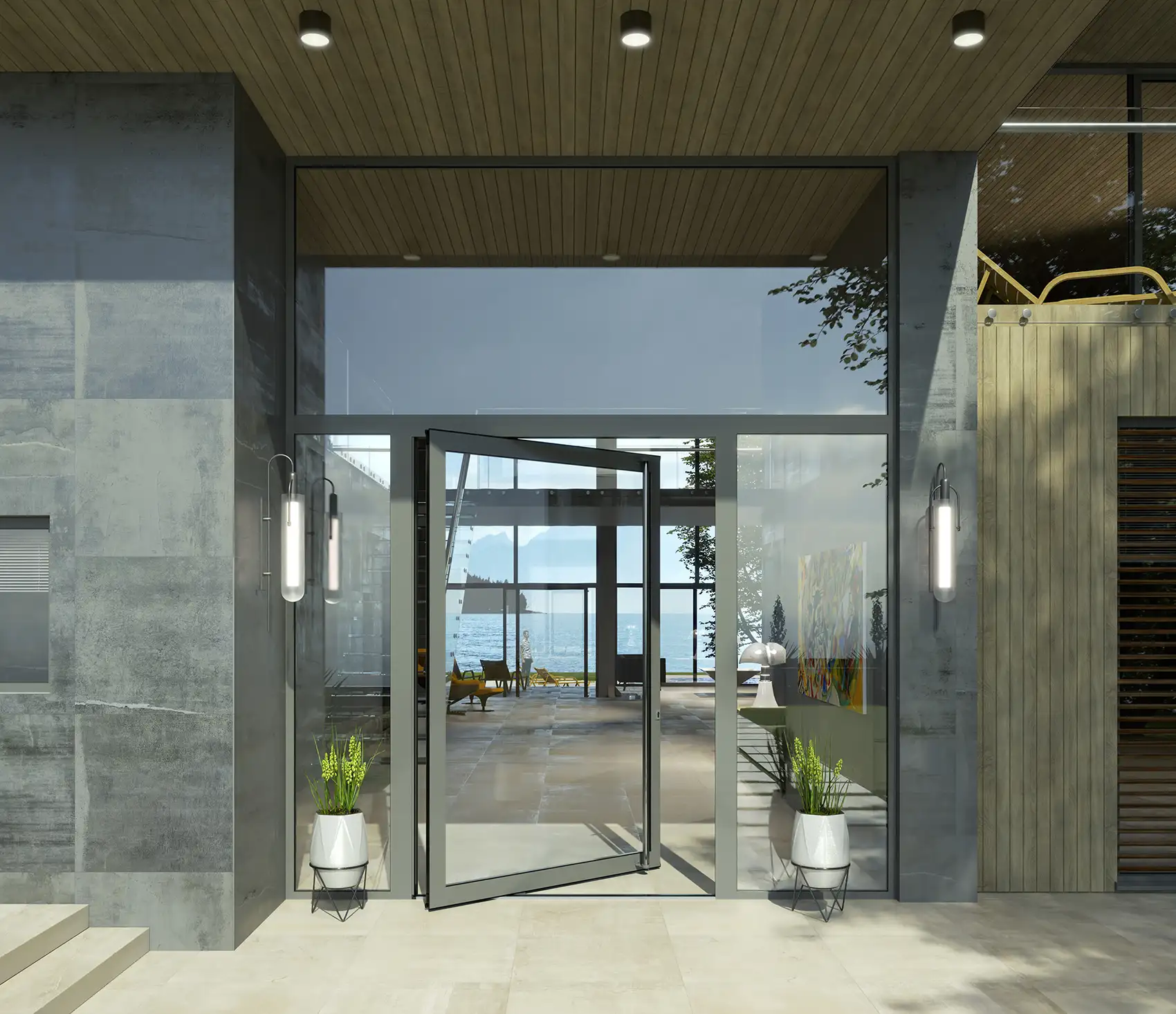 Tendances Magazine Magazine Deco Maison TECHNAL Porte Tendances Magazine Magazine Deco Maison TECHNAL Porte