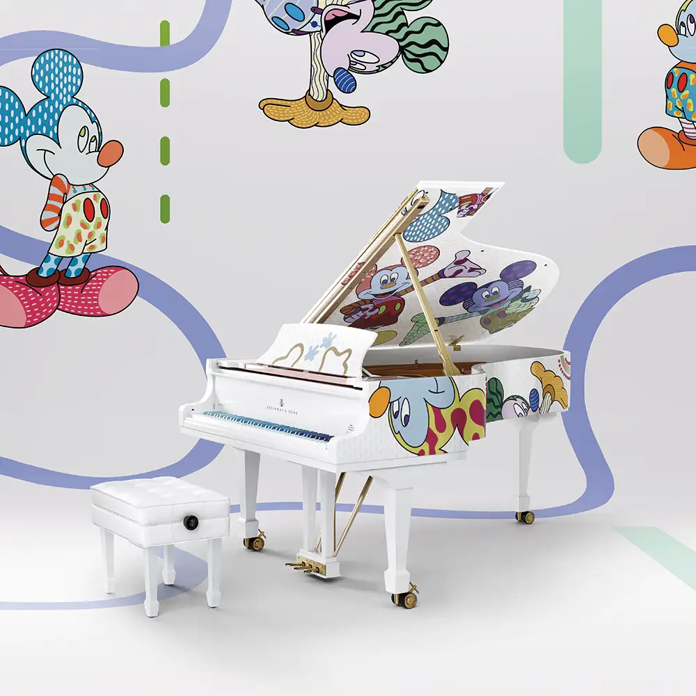 Tendances Magazine Magazine Deco Maison Steinway X Disney Mickey Mouse Limited Edition Piano Elena Salmistraro 4 Tendances Magazine Magazine Deco Maison Steinway X Disney Mickey Mouse Limited Edition Piano Elena Salmistraro 4